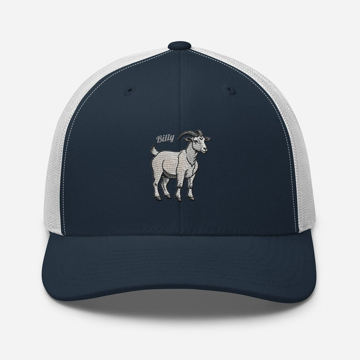 Billy Goat Trucker Cap Classic Mesh Back Stylish and Trendy Trucker Hat