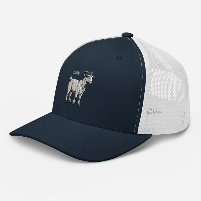 Billy Goat Trucker Cap Classic Mesh Back Stylish and Trendy Trucker Hat