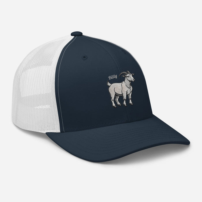 Billy Goat Trucker Cap Classic Mesh Back Stylish and Trendy Trucker Hat