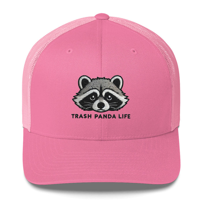 Embroidered Trash Panda Wildlife Humor Trucker Hat – Funny & Stylish