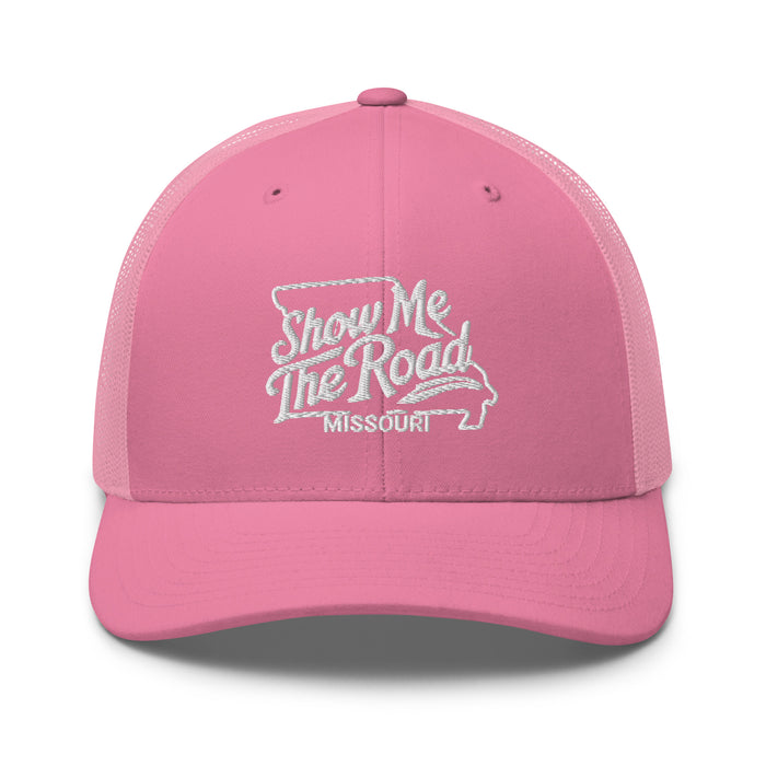 Show Me The Road Missouri Trucker Cap - Classic Mesh-Back Hat Missouri Hat Womens Hat Mens Hat Travel State Hat