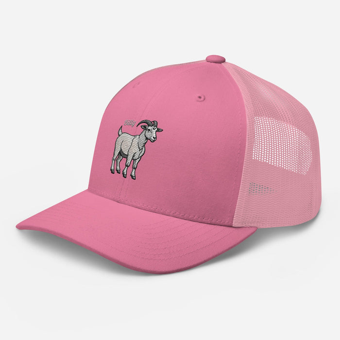 Billy Goat Trucker Cap Classic Mesh Back Stylish and Trendy Trucker Hat