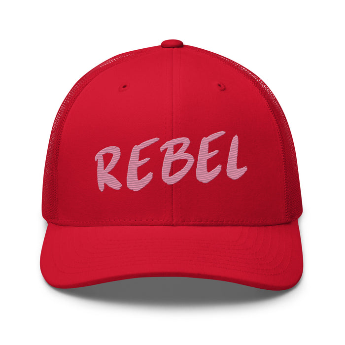 Rebel Spirit Trucker Cap - Trendy Mesh-Back Hat for Bold Style & Comfort Great Gift Racing Motorcycle Rock Band