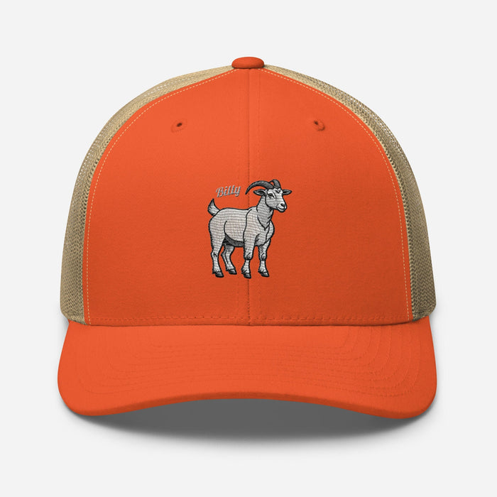 Billy Goat Trucker Cap Classic Mesh Back Stylish and Trendy Trucker Hat