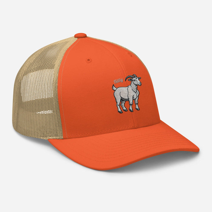 Billy Goat Trucker Cap Classic Mesh Back Stylish and Trendy Trucker Hat