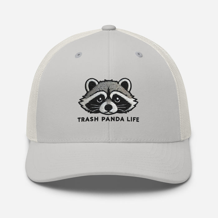 Embroidered Trash Panda Wildlife Humor Trucker Hat – Funny & Stylish