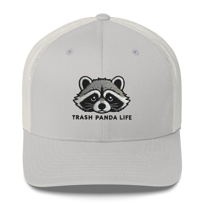 Embroidered Trash Panda Wildlife Humor Trucker Hat – Funny & Stylish