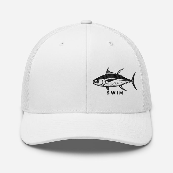 Yellowfin Tuna EmbroideredTrucker Cap