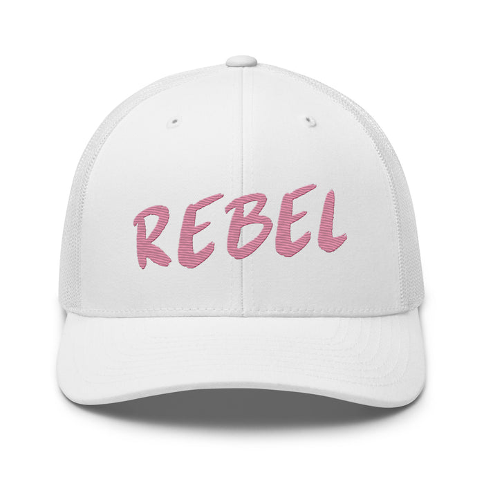 Rebel Spirit Trucker Cap - Trendy Mesh-Back Hat for Bold Style & Comfort Great Gift Racing Motorcycle Rock Band