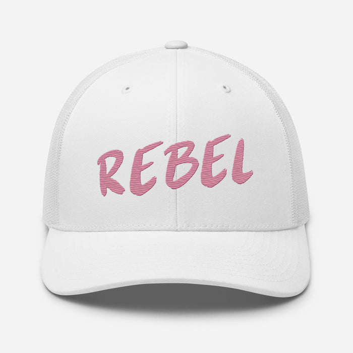 Rebel Spirit Trucker Cap - Trendy Mesh-Back Hat for Bold Style & Comfort Great Gift Racing Motorcycle Rock Band