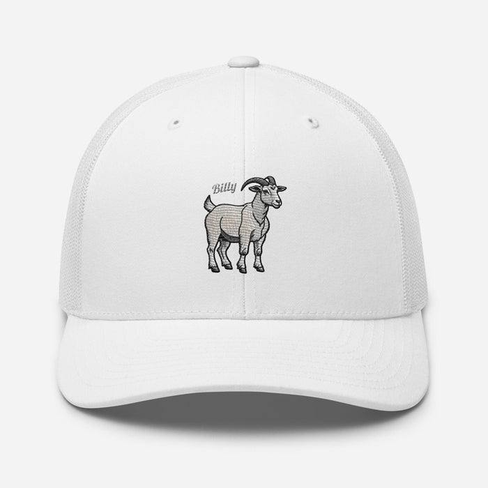 Billy Goat Trucker Cap Classic Mesh Back Stylish and Trendy Trucker Hat