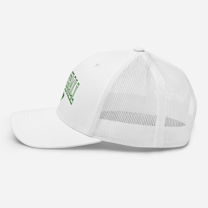 Pickleball Embroidered Trucker Cap Classic Six-Panel Mesh Back Hat Pickleball Hat Sports Hat Mens Hat Womens Hat