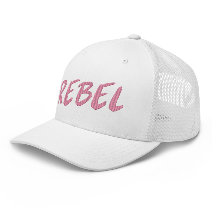 Rebel Spirit Trucker Cap - Trendy Mesh-Back Hat for Bold Style & Comfort Great Gift Racing Motorcycle Rock Band