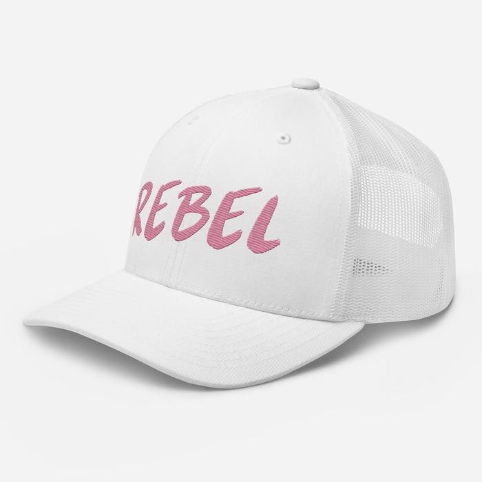 Rebel Spirit Trucker Cap - Trendy Mesh-Back Hat for Bold Style & Comfort Great Gift Racing Motorcycle Rock Band