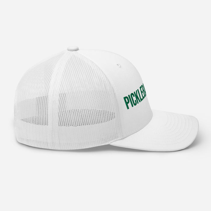 Pickleball Junkie Embroidered Trucker Cap Classic Six-Panel Mesh Back Hat