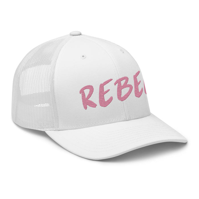 Rebel Spirit Trucker Cap - Trendy Mesh-Back Hat for Bold Style & Comfort Great Gift Racing Motorcycle Rock Band