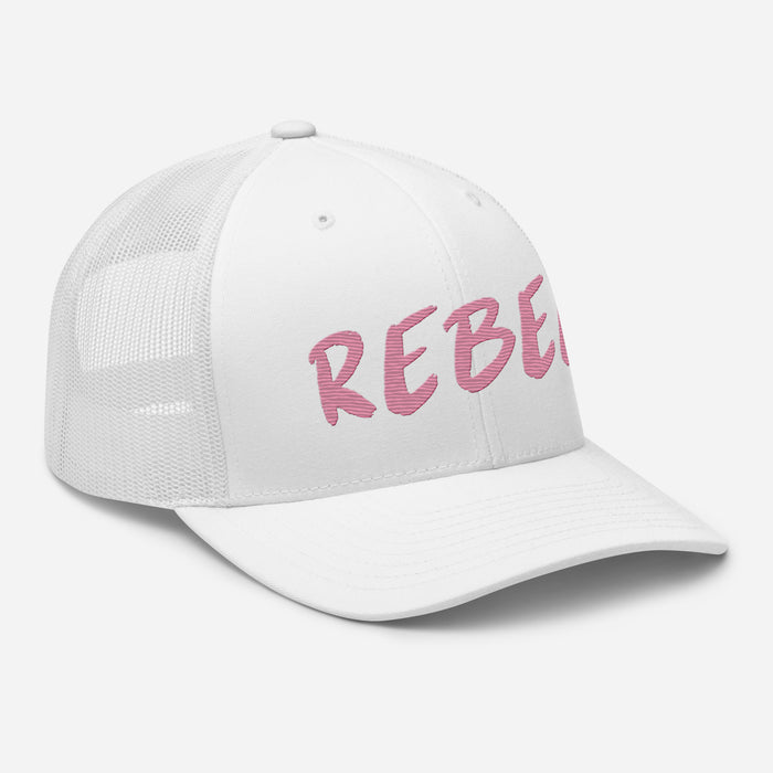 Rebel Spirit Trucker Cap - Trendy Mesh-Back Hat for Bold Style & Comfort Great Gift Racing Motorcycle Rock Band