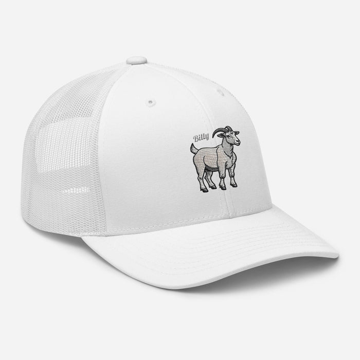 Billy Goat Trucker Cap Classic Mesh Back Stylish and Trendy Trucker Hat