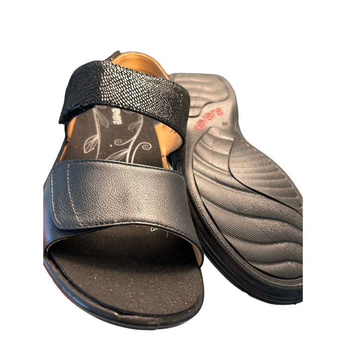 Revere Revere Como Women's Sandals – Luxurious Leather, Ergonomic Arch Support, SZ 8 W