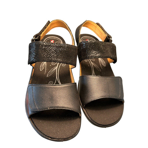 Revere Revere Como Women's Sandals – Luxurious Leather, Ergonomic Arch Support, SZ 8 W