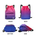 Risefit Risefit Waterproof Drawstring Bag, Drawstring Backpack, Gym Bag,