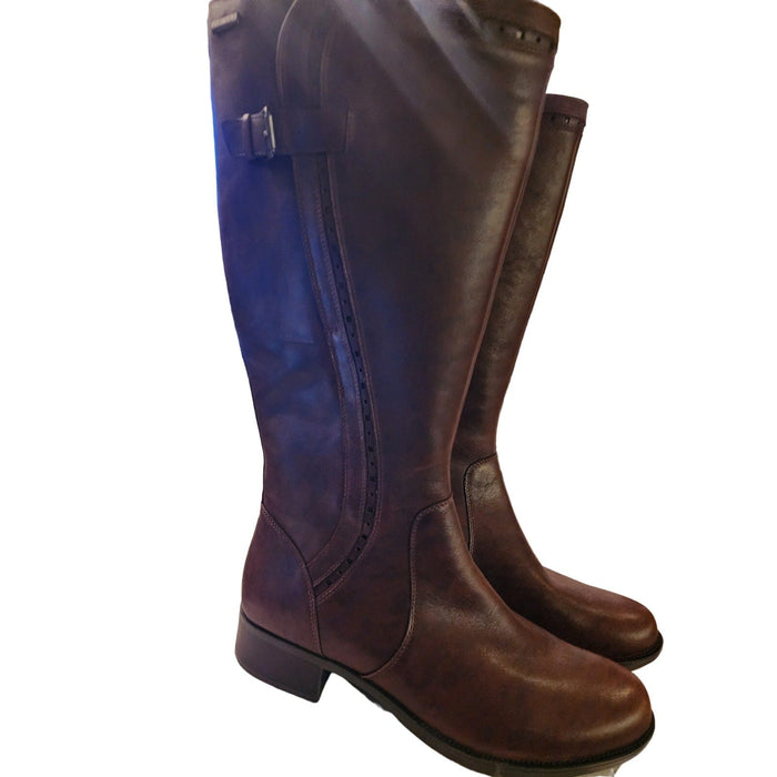 Rockport 11 / Brown / Leather "Rockport Women's Copley Knee High Boot, Size 11 - $200 MSRP"