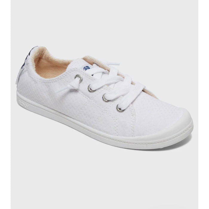 ROXY 5 / White / Canvas "Roxy Bayshore III Women's Shoes, Size 5 US, White"