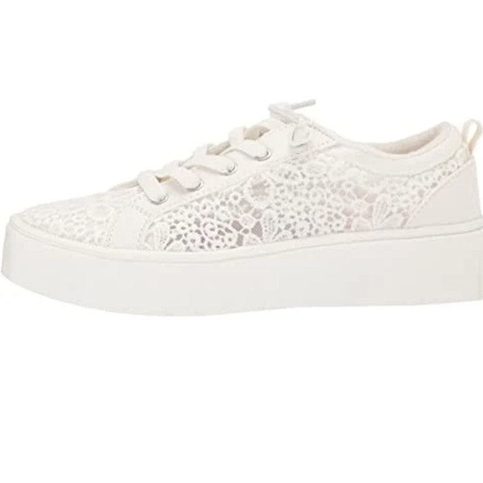 ROXY 9 / White / Textile ROXY Sheilaahh Shoes, Ash/White, Women's Size 9 US