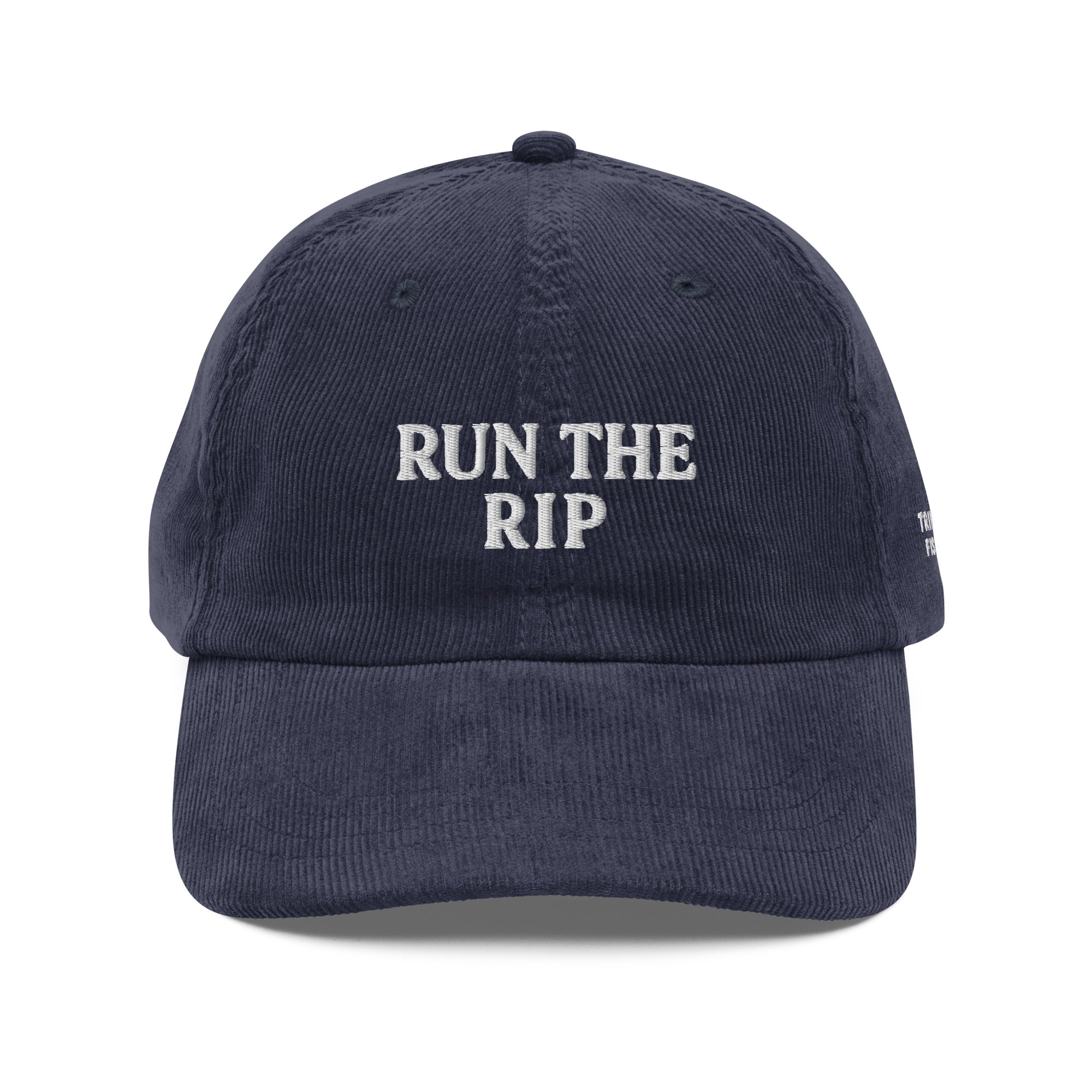 Run the Rip Trini Skies Fishing Co Dad Hat USA Series 004 Embroidered Cap - Triniskies