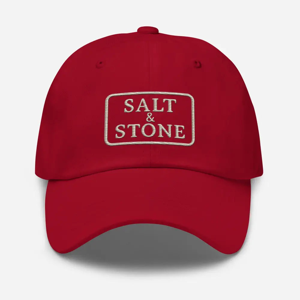Red Trini Skies Supply embroidered Yupoong 6245CM unstructured dad cap