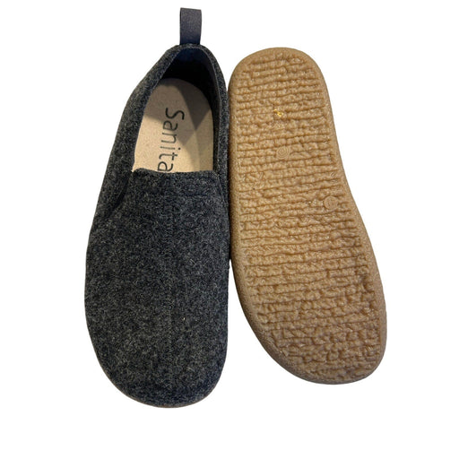 Sanita Shoes Sanita Unisex Wool Clog Slippers Charcoal Size 41