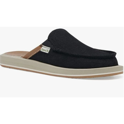 Sanuk 6B / Black / Hemp "Sanuk You Got My Back St Hemp Ebony 6 B (M)"