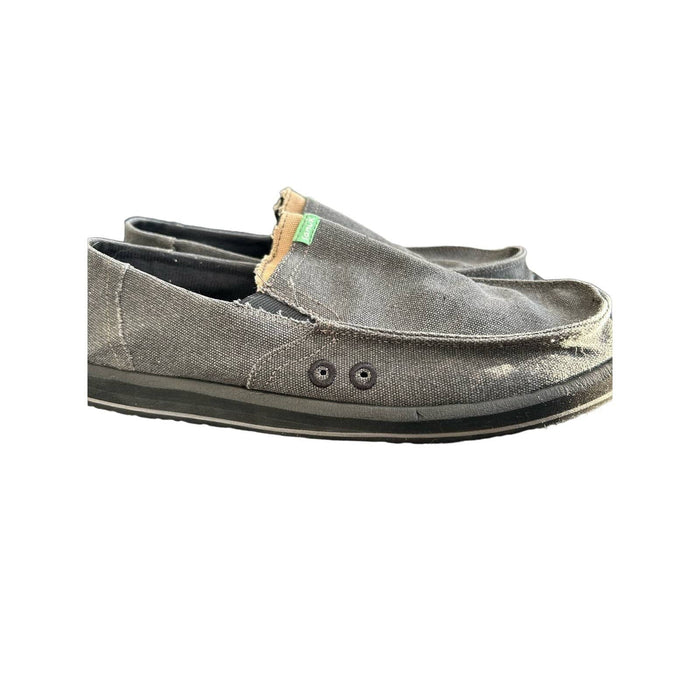 Sanuk 9 / Grey "Sanuk Pick Pocket Men’s Sandals - Stylish Comfort with a Secret Stash, Size Available"