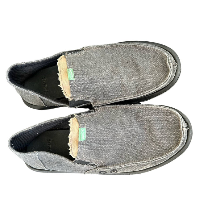 Sanuk 9 / Grey "Sanuk Pick Pocket Men’s Sandals - Stylish Comfort with a Secret Stash, Size Available"