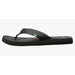 Sanuk Black / 6 Sanuk Yoga Mat Flip Flops Sandals Women's Shoes SZ 6 - Ultimate Comfort