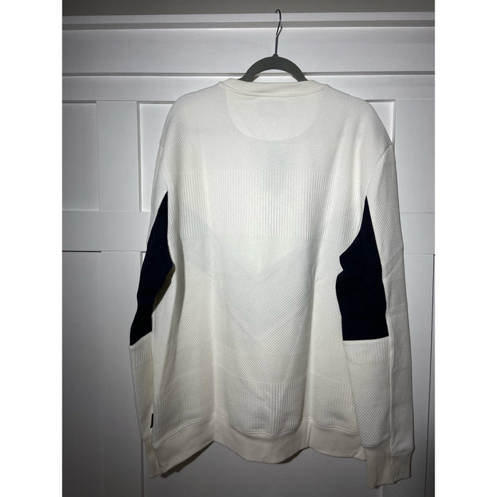 Sean John XL / White Sean John Men's Legacy Sweatshirt-Style Sweater - Size XL * M321