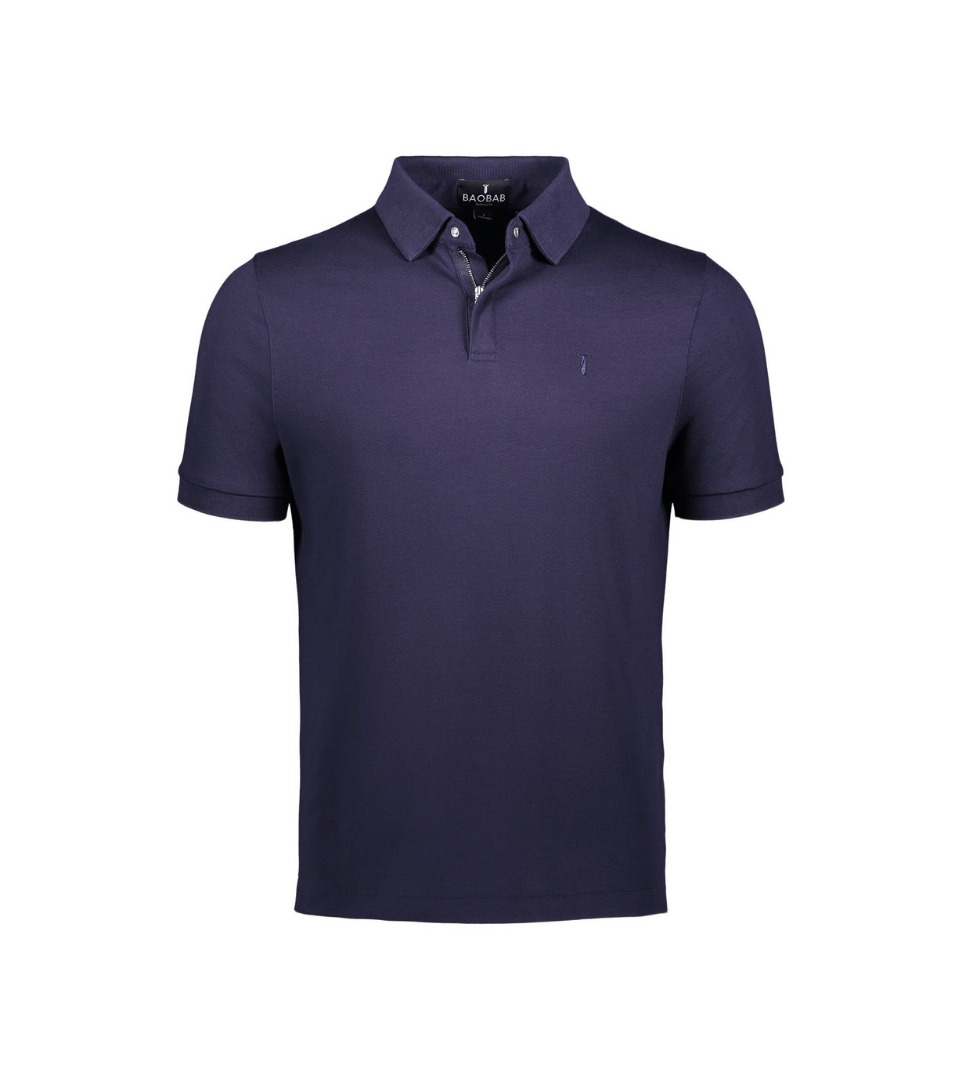 Short Sleeve Perfect Polo - Men's Performance Shirt with StaySharp Collar - Triniskies