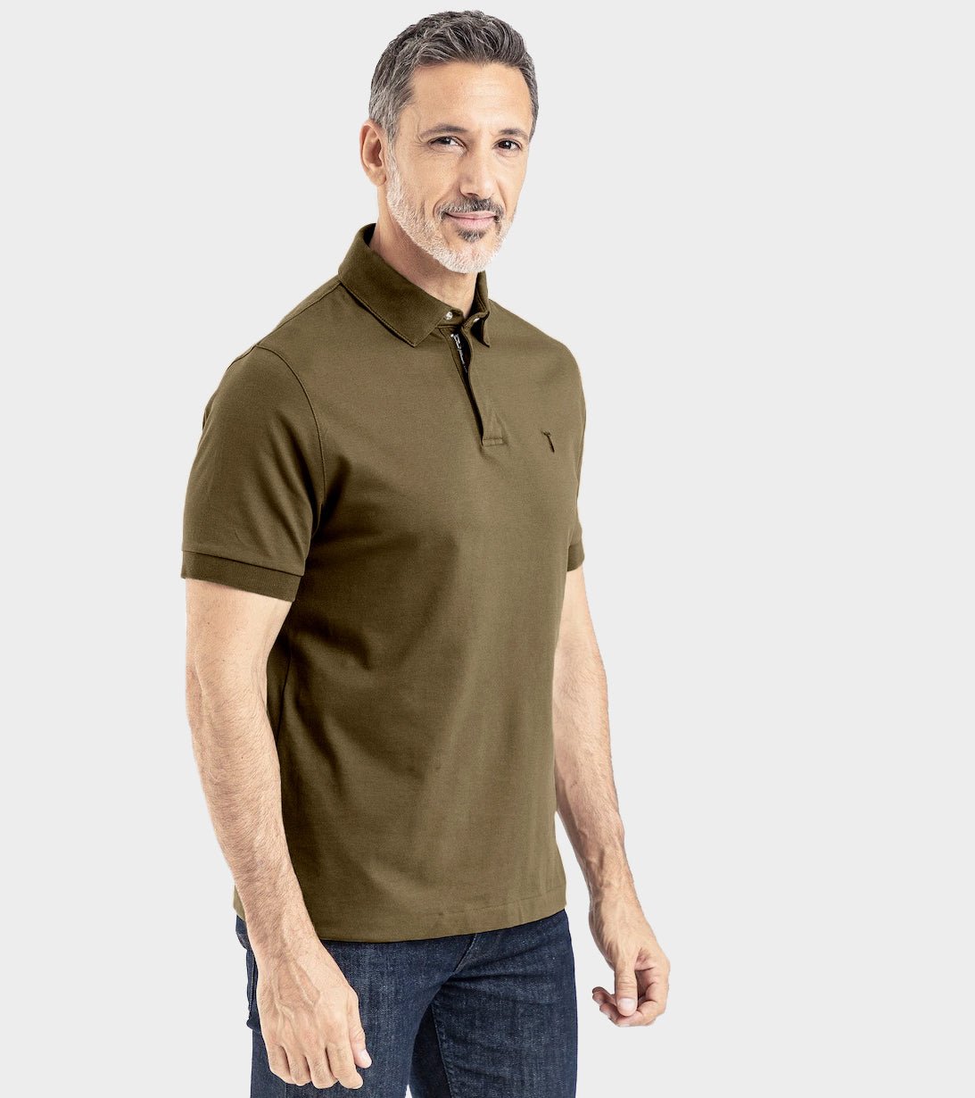 Short Sleeve Perfect Polo - Men's Performance Shirt with StaySharp Collar - Triniskies