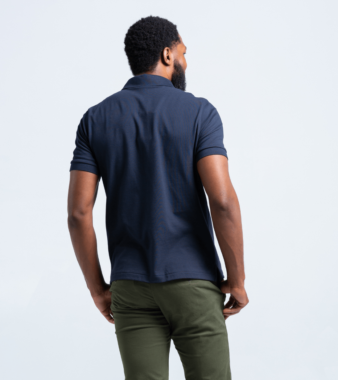 Short Sleeve Perfect Polo - Men's Performance Shirt with StaySharp Collar - Triniskies