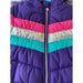 Skechers 3T / Purple Skechers Girls Printed Puffer Jacket with Hood, Size 3T K37 *