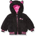 Skechers X Champion 24 months / Black Skechers Baby Girls' Reversible Heavy Sherpa Jacket Coat Size 24 Months * k315