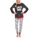 Sleep & Co Sleep & Co Charcoal 'Lazy Day' Yummy Jogger Pajama Set * Size M MSRP$43 wom806