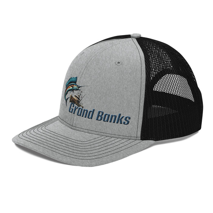 Grand Banks Offshore Embroidered Fishing Hat- Sailfish designed logo