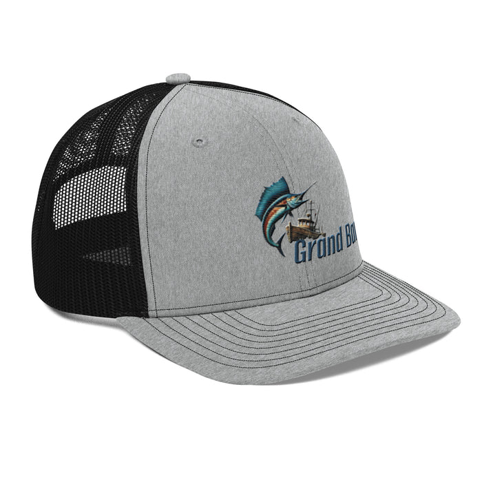 Grand Banks Offshore Embroidered Fishing Hat- Sailfish designed logo