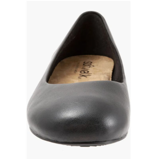 SoftWalk 8 / Black / Leather SoftWalk womens Sonoma Ballet Flat, Black, Size 8 Narrow US