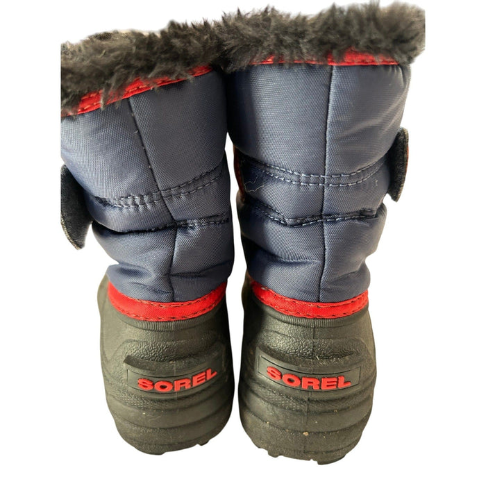 Sorel SOREL Youth Snow Commander Kids Winter Boots Waterproof Fleece-Lined Size 11