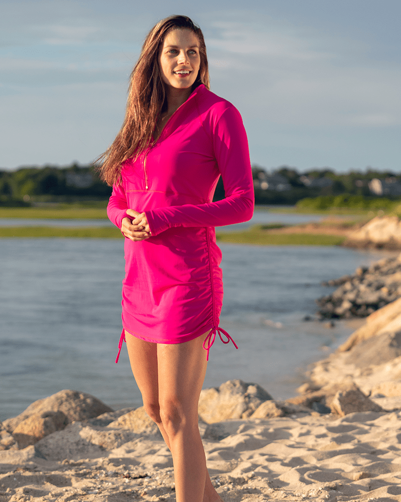 Splash Around Swim Dress – UPF 50+ Sun Protection Resort Swimwear | Trini Skies - Triniskies