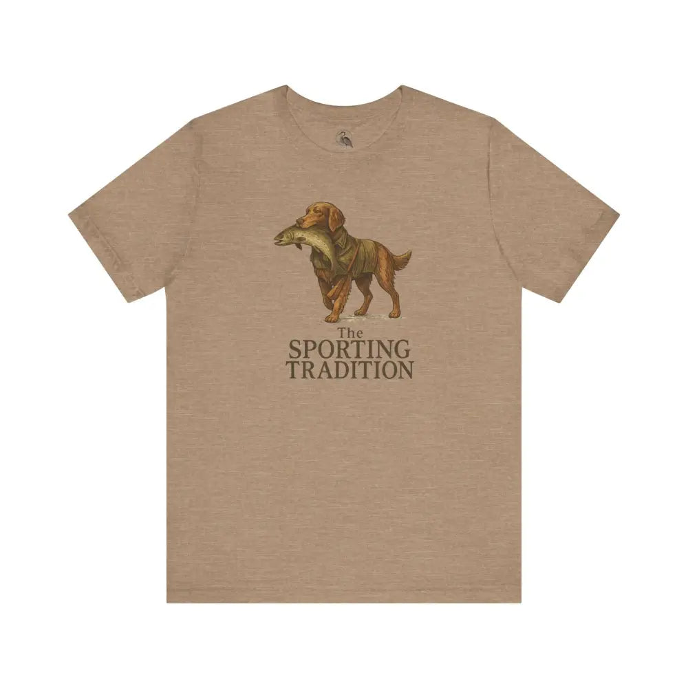 Sporting Tradition Golden Retriever Vintage T-Shirt with dog graphic