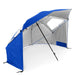 Sports brella Sport-Brella Super-Brella SPF 50+ Sun and Rain Canopy Umbrella (8-Foot, Blue)