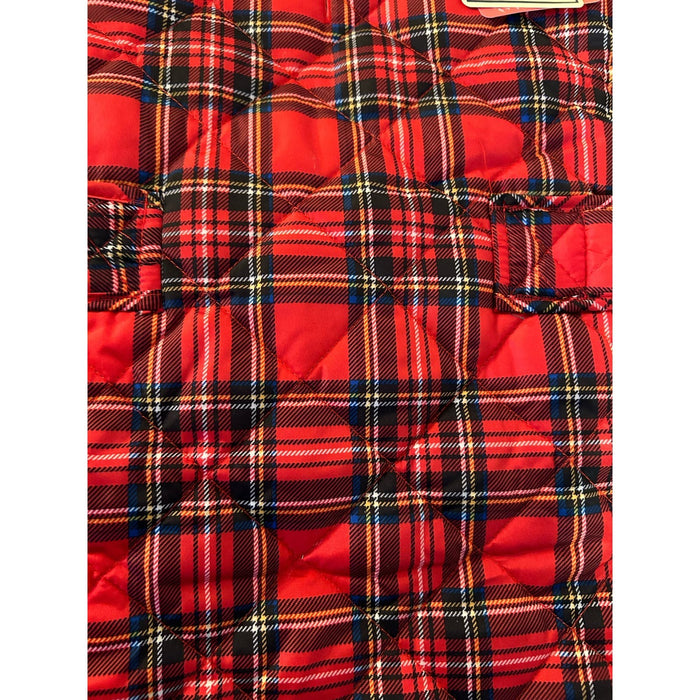 St. John’s bark St. Johns Bark Red Plaid Dog Vest * Stylish Cold Weather Attire Pet Clothes SZ L